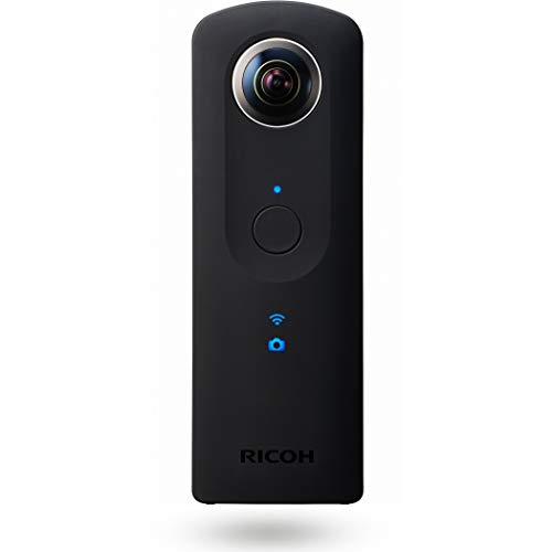 Ricoh THETA S Vollsphärenkamera (Full-HD-Video, 8GB, lichtstarkes Objektiv (F 2,0)) schwarz von Ricoh