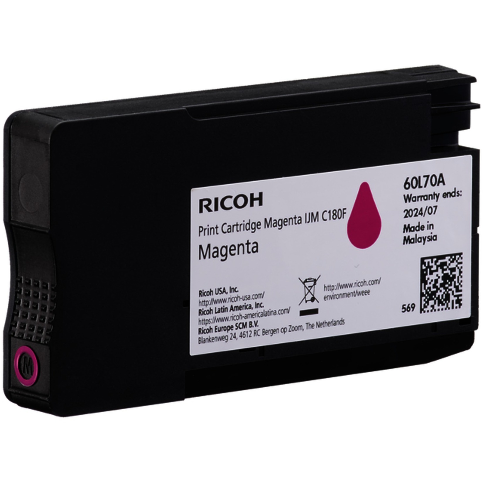 Ricoh Tinte IJM C180F magenta 408519 Ricoh Tinte IJM C180F magenta 408519 von Ricoh