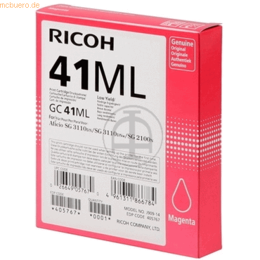 Ricoh Tinte Original Ricoh 405767 magenta von Ricoh