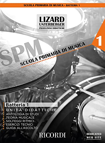 Batteria e percussioni vol. 1 (unità didattiche)-Drum Set and Percussion-BOOK+AUDIO-ONLINE von Ricordi