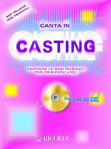 Canta in Casting +CD Voci Femminile von Ricordi