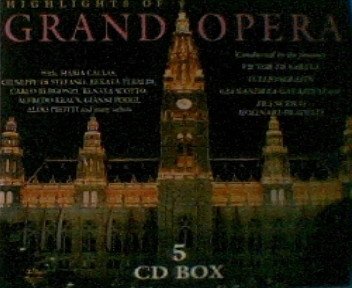 Highlights of Grand Opera - 5 CD Box Highlights of Grand Opera - 5 CD Box von Ricordi