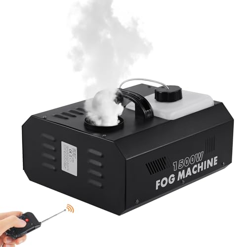 Ridgeyard 1500W Nebelmaschine mit Kabellose Fernbedienung DMX Nebelmaschine für DJ Disco Party, Halloween, Hochzeiten, Weihnachten Ridgeyard 1500W Nebelmaschine mit Kabellose Fernbedienung DMX Nebelmaschine für DJ Disco Party, Halloween, Hochzeiten, Weihnachten von Ridgeyard