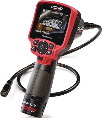 Ridgid Akku-Inspektionskamera micro CA-350x 3,5 Zoll 320x240 17mm LED 4 63888 Ridgid Akku-Inspektionskamera micro CA-350x 3,5 Zoll 320x240 17mm LED 4 63888 von Ridgid