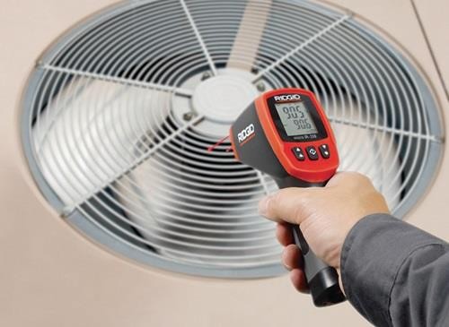 Ridgid Infrarotthermometer micro IR-200 -50 b.1200GradC ± 1Grad C 1x9V-Block Ridgid Infrarotthermometer micro IR-200 -50 b.1200GradC ± 1Grad C 1x9V-Block von Ridgid