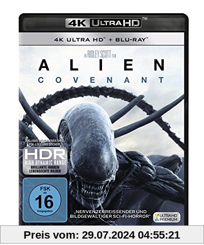 Alien: Covenant (4K Ultra-HD) (+ Blu-ray) von Ridley Scott