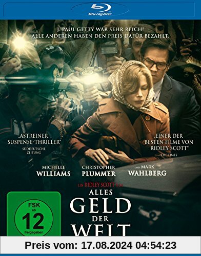 Alles Geld der Welt [Blu-ray] von Ridley Scott