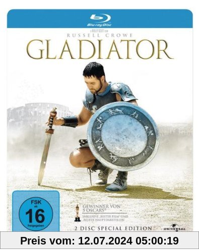 Gladiator (2-Disc Special Edition im Steelbook) [Blu-ray] von Ridley Scott