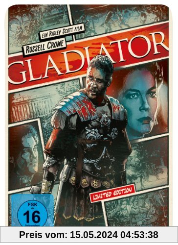 Gladiator - Reel Heroes Edition - Steelbook [Blu-ray] von Ridley Scott