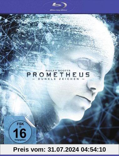 Prometheus - Dunkle Zeichen mit Concept Art Booklet (exklusiv bei Amazon.de) [Blu-ray] von Ridley Scott