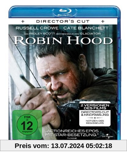 Robin Hood (Director`s Cut & Original-Kinofassung) [Blu-ray] [Director's Cut] von Ridley Scott