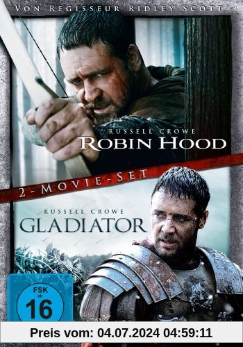 Robin Hood + Gladiator Duopack [Director's Cut] [2 DVDs] von Ridley Scott