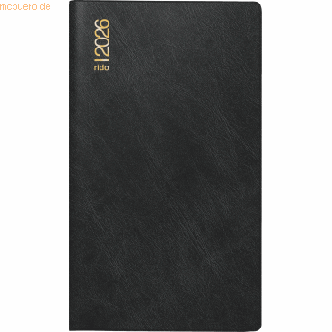 3 x Rido Taschenkalender Miniplaner d15 8,7x15,3cm 1 Monat/2 Seiten Ku von Rido