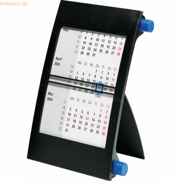 Rido 3-Monatstischkalender für zwei Jahre Kalendarium 2025/2026 von Rido