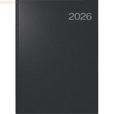 Rido Buchkalender Conform 21x29,1cm 1 Tag/Seite Balacron schwarz 2026 Rido Buchkalender Conform 21x29,1cm 1 Tag/Seite Balacron schwarz 2026 von Rido