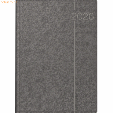 Rido Buchkalender Conform 21x29,1cm 1 Tag/Seite Kunstleder grau 2026 Rido Buchkalender Conform 21x29,1cm 1 Tag/Seite Kunstleder grau 2026 von Rido