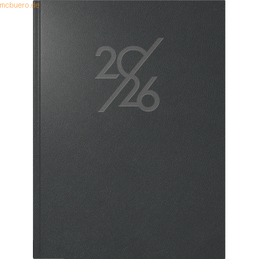 Rido Buchkalender Mentor 1 Tag/Seite 14,8x20,8cm Kunstleder-Einband Pr von Rido