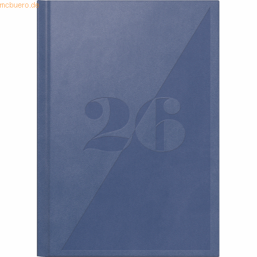 Rido Buchkalender Mentor 14,8x20,8cm 1 Tag/Seite Kunstleder lavendel 2 von Rido