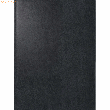 Rido Buchkalender Mentor 14,8x20,8cm 1 Tag/Seite Kunststoff schwarz 20 von Rido