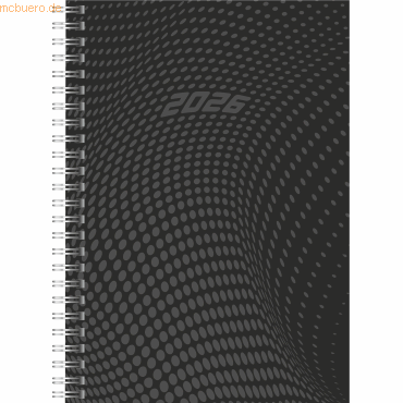 Rido Buchkalender Modell Timing 1 14,8x21cm 1 Woche/2 Seiten PP-Einban von Rido