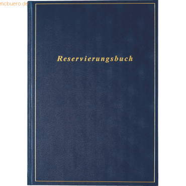 Rido Buchkalender Reservierung A4 1 Tag/2 Seiten Balacron dunkelblau 2 Rido Buchkalender Reservierung A4 1 Tag/2 Seiten Balacron dunkelblau 2 von Rido