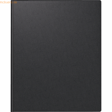 Rido Buchkalender Wochentimer 21x26cm Balacron schwarz 2026 Rido Buchkalender Wochentimer 21x26cm Balacron schwarz 2026 von Rido