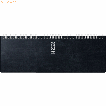 Rido Querkalender Septant 30,7x10,5cm 1 Woche/2 Seiten Catana Kunststo von Rido