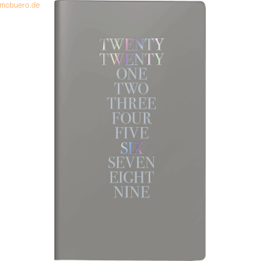 Rido Taschenkalender Modell int. 8,7x15,3cm 1 Woche/2 Seiten Balacron von Rido
