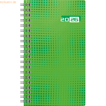 Rido Taschenkalender Modell int. 8,7x15,3cm 1 Woche/2 Seiten Grafik-Ei von Rido