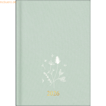 Rido Wochenkalender Young Line 1 Woche/2 Seiten Leinen-Einband Wild Fl von Rido