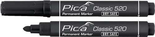 10 Stk. Pica Permanentmarker Classic schwarz Strich-B.1-4mm Rundspitze 520/46 10 Stk. Pica Permanentmarker Classic schwarz Strich-B.1-4mm Rundspitze 520/46 von Riebensahm