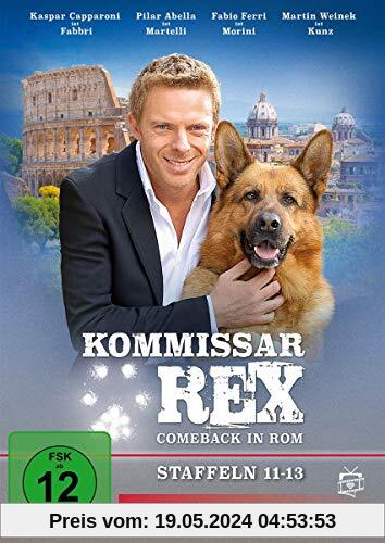 Kommissar Rex - Comeback in Rom (Staffeln 11-13) (Die Fortsetzung der SAT.1-Krimiserie in Rom) (Fernsehjuwelen) [8 DVDs] von Riedlsperger