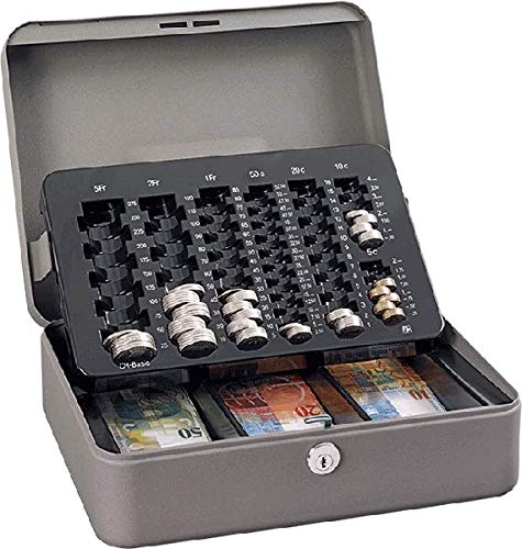 MONETA-BASIC-EURO Münzzählkasse komplett von Rieffel Switzerland