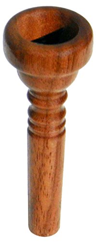 Rieger & Gräf FL7C-D Nuss Mundstück für Flügelhorn (hochwertiges Mundstück für Flügelhörner aus geöltem Nussholz mit deutschem Schaft für großes Volumen) von Rieger & Gräf
