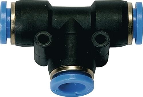 10 Stk. Riegler T-Steckverbindung Blaue Serie 8mm L1 22,5mm 109829 von Riegler