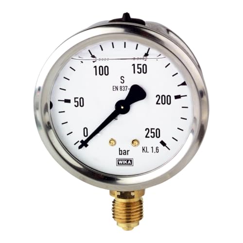 RIEGLER 102112-705-C Glyzerinmanometer, CrNi-Stahl, G 1/4 unten, 0-4,0 bar, Ø 63, 1Stk RIEGLER 102112-705-C Glyzerinmanometer, CrNi-Stahl, G 1/4 unten, 0-4,0 bar, Ø 63, 1Stk von Riegler