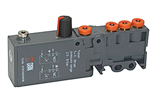 RIEGLER 106710-W 36-6 Pneumatik Logikelement, Timer, Alu anodisiert/Technopolymer, 1Stk RIEGLER 106710-W 36-6 Pneumatik Logikelement, Timer, Alu anodisiert/Technopolymer, 1Stk von Riegler