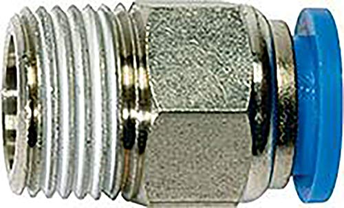 RIEGLER 109141-123.014-8 Gerade Steckverschraubung »Blaue Serie«, R 1/4 a., Schlauch-Ø 8, 1Stk RIEGLER 109141-123.014-8 Gerade Steckverschraubung »Blaue Serie«, R 1/4 a., Schlauch-Ø 8, 1Stk von Riegler
