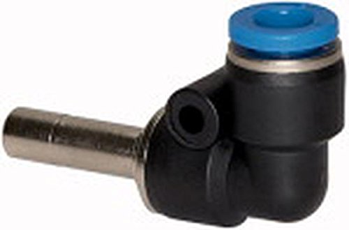 RIEGLER 109893-157.1212 L-Steckverbindung, Stecknippel 12 mm »Blaue Serie«, Schlauch-Ø 12, 1Stk von Riegler