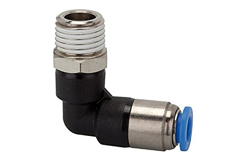 RIEGLER 110200-198.1410 L-Steckverschraubung »Blaue Serie« selbstabsperr., R 1/4 a. Ø10mm, 1Stk von Riegler
