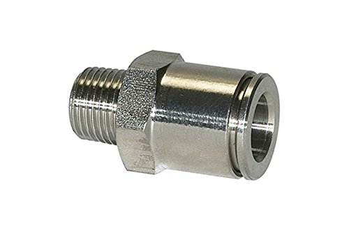 RIEGLER 110374-45.014-8 ES Gerade Steckverschraubung R 1/4 a., Schl.-Ø 8, 15bar, ES 1.4404, 1Stk RIEGLER 110374-45.014-8 ES Gerade Steckverschraubung R 1/4 a., Schl.-Ø 8, 15bar, ES 1.4404, 1Stk von Riegler