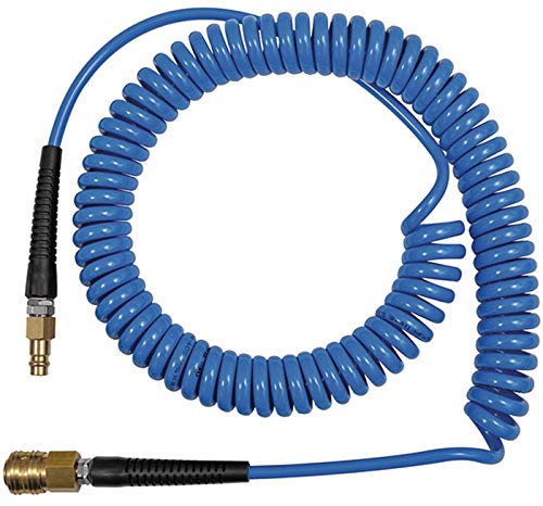 RIEGLER 113447-SP 16-750KSD Spiralschlauch-Standardkupplung-Set, PU, Schlauch-ø 8x5, 7,5 m, 1Stk von Riegler