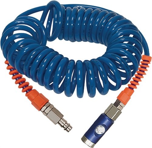 RIEGLER 113465-SP 18-750DSD Spiralschl.-Druckknopf-Sicherheitskpl.-Set, PU, ø 12x8, 7,5 m, 1Stk von Riegler