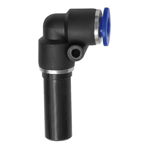 RIEGLER 125730-157.1008-K L-Steckverbindung, Stecknippel 10 mm »Blaue Serie«, Schlauch-Ø 8, 1Stk von Riegler