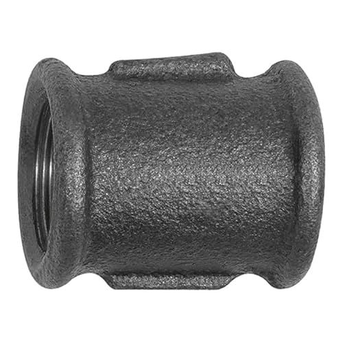 RIEGLER 133721-TFM 270-10-S Muffe 270, Rp 1 i., Rp 1 i., Temperguss schwarz, 1Stk von Riegler