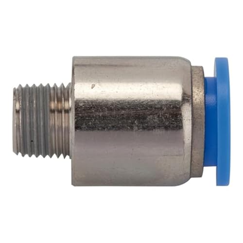 RIEGLER 135633-208.038-14 Gerade Steckverschraubung »Blaue Serie«, rund, R 3/8 außen Ø 14mm, 1Stk RIEGLER 135633-208.038-14 Gerade Steckverschraubung »Blaue Serie«, rund, R 3/8 außen Ø 14mm, 1Stk von Riegler