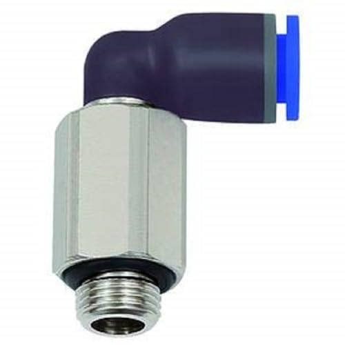 RIEGLER 135642-127.038-14 L-Steckverschraubung »Blaue Serie« lang, drehbar, G 3/8 a., Ø14mm, 1Stk von Riegler