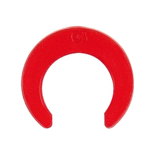 RIEGLER 136002-91.008 Sicherungsring »speedfit« für Rohr Außen-ø 8 mm, rot, POM, 1Stk von Riegler