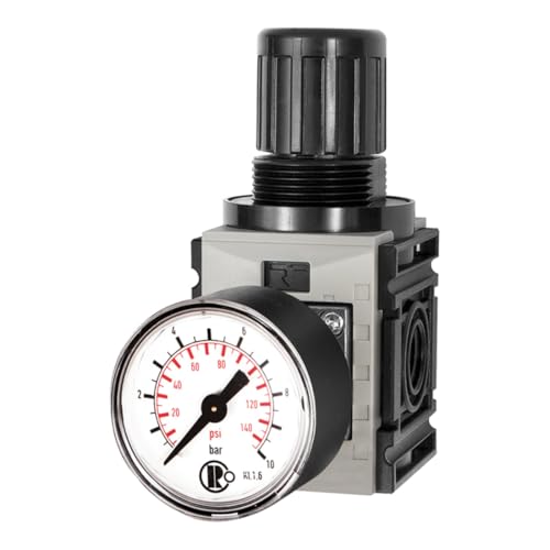 RIEGLER 142403-FUM 7208 Druckregler, d. DV »FUTURA-mini«, Standardmano., G 1/4, 0,5-8 bar, 1Stk RIEGLER 142403-FUM 7208 Druckregler, d. DV »FUTURA-mini«, Standardmano., G 1/4, 0,5-8 bar, 1Stk von Riegler