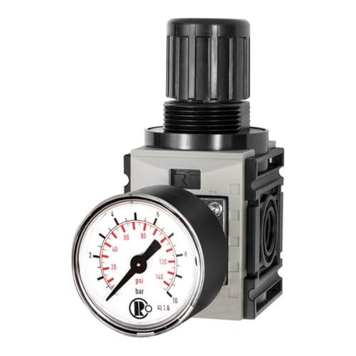 RIEGLER 142404-FUM 7210 Druckregler, d. DV »FUTURA-mini«, Standardmano., G1/4, 0,5-10 bar, 1Stk RIEGLER 142404-FUM 7210 Druckregler, d. DV »FUTURA-mini«, Standardmano., G1/4, 0,5-10 bar, 1Stk von Riegler